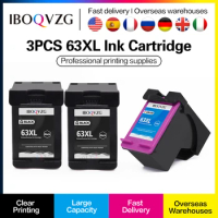 IBOQVZG 63XL Re-Manufactured Cartridge Replacement for HP 63 XL Ink Cartridge for Deskjet 1110 1111 1112 2130 2131 2132 Printer