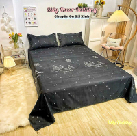Bộ 3 Món  Ga Gối, Ga Giường Cotton Poly Cute M2, M4, M6, M8, 2m2 - Mây Bedding