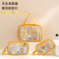 2026 New Wash Bag Large Capacity Business Trip Cartoon Cosmetic Bag Portable Portable Wash Supplies