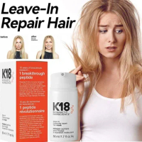 K18 Leave-in Keratin Molecular Hair Mask Repair Damage Restore Soft Hair Deep Repair Scalp Treatment Hair Cares Product 50ml