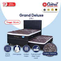 Springbed Central 2in1 Grand Deluxe Komplit Set