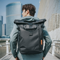 學生書包 雙肩包     新款雙肩包男時尚電腦背包大容量旅行包防水牛津布背包男-免運速發