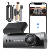 4K 2K Dash Cam for Car Camera Wifi DVR Recorder Dashcam GPS 24h Parking Monitor Mini Front and Rear Dual Lens Video Registrator