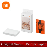 Original Xiaomi Pocket Printer Paper ZINK Selfadhesive Photo Print Sheets For Xiaomi 3-inch Mini Pocket Photo Printer