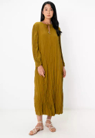 Massimo Dutti Romantic Pleated Dress