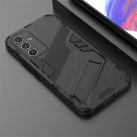 For Samsung Galaxy A55 A73 A54 A34 A72 A53 A52 A33 A24 A23 M54 4G 5G Case Magnetic Holder Armor Kickstand Phone Case Back Cover