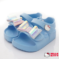 卡通-Hello Kitty超輕量一體成型涼鞋款-822526水(寶寶段/中小童段)