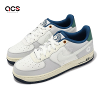 Nike 休閒鞋 Air Force 1 LV8 GS 大童 女鞋 灰白 紫外線變色 小花 AF1 HM3721-111