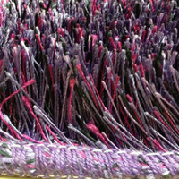 【FUWALY】歐密地毯-紫/黑金/藍-160x230CM (地毯 地墊 多色 溫暖 素色 長毛 生活美學)