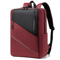 New Men Backpack Usb School Backpacks 15.6 Inch Business Laptop Backpack Large Capacity Bag For Men Waterproof Back Pack Bags