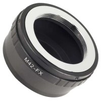 High quality M42-FX lens adapter for M42 screw mount lens To for Fujifilm X Camera X-T10 X-A2 X-T1 X-A1 X-E2 X-M1 X-E1 X-Pro1