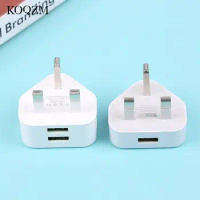 Universal UK Plug 3 Pin Wall Charger Adapter With 1/2/3 USB Ports Charging IPhone Samsung Huawei 5V 1A 2A 3A Mobile Charger