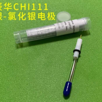 CHI111 Silver Chloride Electrode Ag/AgCL Electrochemical Neutral Solution Test Reference Electrode 3MKCL