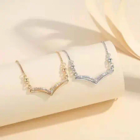 Kalung Korea Simple Viral Anti Karat Wanita