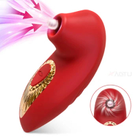 Clitoral Sucker Vibrator for Women Female Masturbator Clitoral Vacuum Stimulator Nipples Stimulator Adult Sex Toy for Women