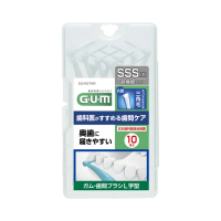 【G.U.M】牙周護理L型牙間刷-1SSS(10P)