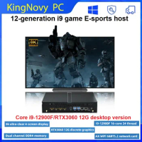 Totpton 12th Gen Gamer Mini PC Intel i9 12900F Nvidia RTX3060 12G PCIE4.0 Optical Windows 11 Gaming Desktop Host Computer WiFi6