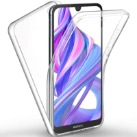 360 Full Body Case for Huawei Y5 Y6 2018 Y9 Prime P Smart 2019 Honor 20 V30 7S 8S 8A 10 Lite Double Sided Transparent Funda