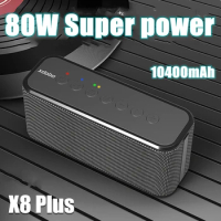 Caixa De Som 80W Bluetooth Speaker Home Theater Music Center Subwoofer Computer TWS Portable Wireless Boombox 3D Stereo Surround