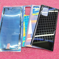 Original Glass For LG Wing 5G LMF100N LM-F100V Battery Door Back Cover Housing Repair Parts With Adhesive