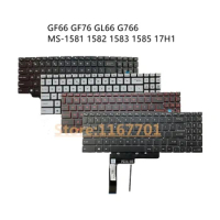 New Original Laptop US/RU/SP Backlight Keyboard For MSI Tank 2Pro Katana GF66 GL66 GF76 GL76 MS-1581 1582 1583 17H1