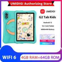 UMIDIGI G2 Tab Kids,10.1 Inch Children Tablets,4GB 64GB,6000mAh Battery,Quad Core,Android 13,WIFI 6,For Learning Tablet