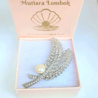 Mutiara Besar Bros Premium Mutiara Air Tawar Perak