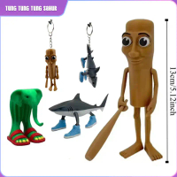 การพิมพ์ 3D Tung Tung Tung Sahur Tralalero Tralala ตุ๊กตาเกมรูปตุ๊กตา การพิมพ์รูปตุ๊กตาเกม