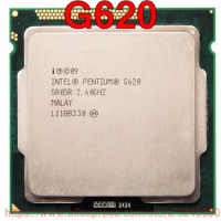 Original Intel CPU PENTIUM G620 SR05R Processor 2.60GHz 3M Dual-Core Socket 1155 free shipping speedy ship out