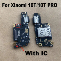 Charge Board For Xiaomi Mi 10T / Mi 10T Pro USB Charging Port Flex Cable With Quick Charging IC Connector Parts