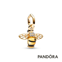 【Pandora官方直營】璀璨蜜蜂吊飾