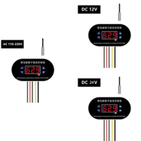 ZFX-W1308A Digital Cool Heat Sensor Red Display Temperature Controller Microcomputer Thermostat Adjustable