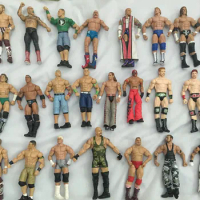 [ Funny] 10pcs/lot different characters occupation wrestling gladiators wrestler figure 18cm Collection movable joint figure toy