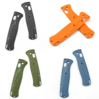 1 Pair Custom Crossfade G10 Folding Knife Handle Scales Grip Patch for Benchmade Bugout 535 Knives DIY Make Accessories Parts