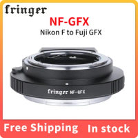 Fringer NF-GFX For Nikon F Mount Lenses to Fujifilm GFX Cameras Lens Adapter Ring For GFX100 GFX100S GFX50S GFX50R