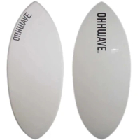 48 Inch Skim Board High Quality Performance for Water Sport Surfing Surf Board Swallow Tail Fiberglass Skimboard Shortboard