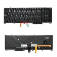 US Laptop Keyboard For DELL Alienware 17 R4 R5 English Black With Backlight Backlit PK131QB1A00 NSK-EE0BC CN-00WN4Y