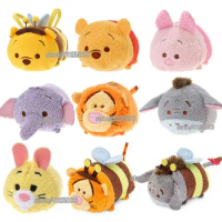 Disney Tsum Tsum Winnie the Pooh Plush Toys Dolls Pooh Piglet Eeyore Tiger Lumpy Tsum Stuffed Plush Toys Gifts for Kids