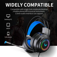 พร้อมส่งจากไทย 【Delivery in Thailand】Usb Gaming Headphones, Gaming Headphones, Foldable Gaming Headp