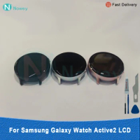 For Samsung Galaxy Watch Active 2 44mm R820 R825 LCD Display With Aluminium Frame CoverTouch Screen