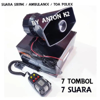 COD - KLAKSON MOTOR-MOBIL TOA 7SUARA SIRINE/AMBULANCE + MIX UNTUK BIS BICARA