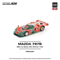 POP RACE PR64-0301 Mazda 787B 1991 Le Mans 24H Winner