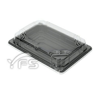 LJ-1.0壽司盒(外帶餐盒/水果盒/手捲盒/冷盤/沙拉/生魚片/塑膠餐盒)【裕發興包裝】JS2030