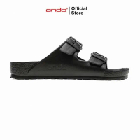 Ando Official Sandal Selop Sultan Pria Dewasa - Hitam