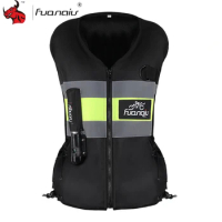 Motorcycle Racing Airbag Vest Men's Motorcycle Racing Professional Advanced Safety Clothing Mountain Bike Protective Airbag