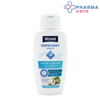 [Tiktok] Nizoral Derma Daily Anti-dandruff Shampoo for Oily & Sensitive Scalp แชมพู ไนโซรัล 200 Ml. 