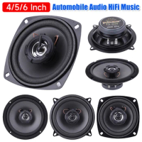 4/5/6 Inch Car Speakers Automobile Audio HiFi Music Auto Audio Loudspeaker 300W/400W/500W Vehicle Audio Music Stereo Subwoofer