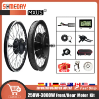 SMOEDAY MXUS Brand Electric Bicycle 250W-3000W Hub Motor Wheel Front Rear Brushless Motor 20inch-700C For Ebike Conversion Kit