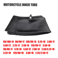 Motorcycle inner tyre 12/14/16/17/18/19/21inch 130/70-17 90/90-17 3.25-16 3.00-21 Straight Valve for Off Road