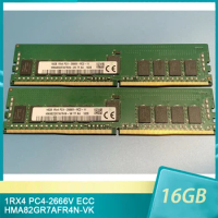 1Pcs For SK Hynix RAM 16GB 16G 1RX4 PC4-2666V DDR4 2666 ECC HMA82GR7AFR4N-VK Server Memory